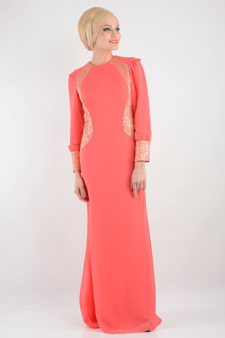 coral dress color