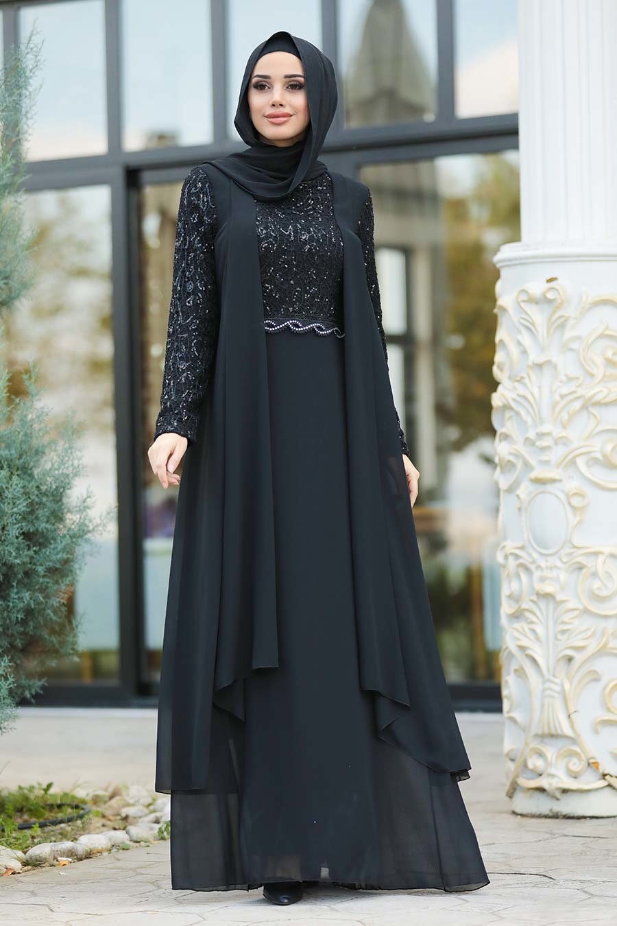 hijab gown style